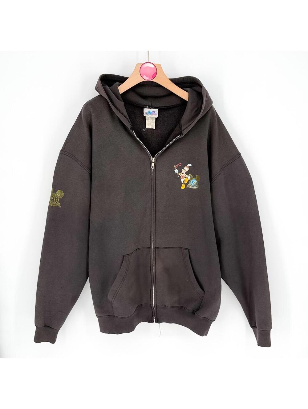 Disney Parks Disneyland 50th Happiest Homecoming On Earth Y2K Zip Hoodie XL